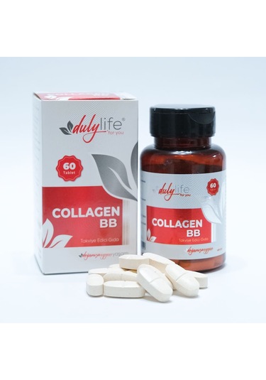 Dulylife Collagen BB Takviye Edici Gıda 60 Tablet