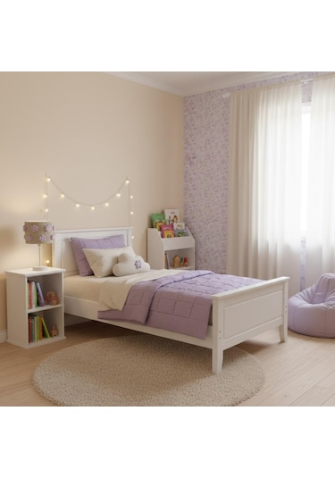 Makrome Papatyalı Abajur