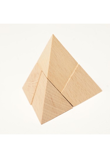 Piramit Yap Boz Ahşap