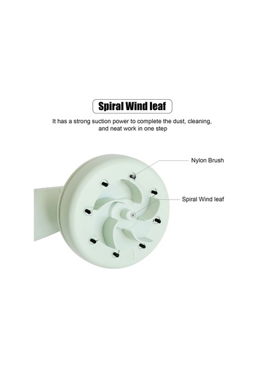 Yifomall Yeşil Usb Şarjlı Kablosuz Mini El Süpürgesi - Araç & Ofis Temizliği İçin Pratik