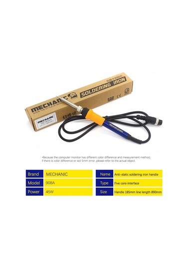 Mechanic 908a Yedek Havya Kolu 878d 898d 936a 852 862d 5 Pin Dişi