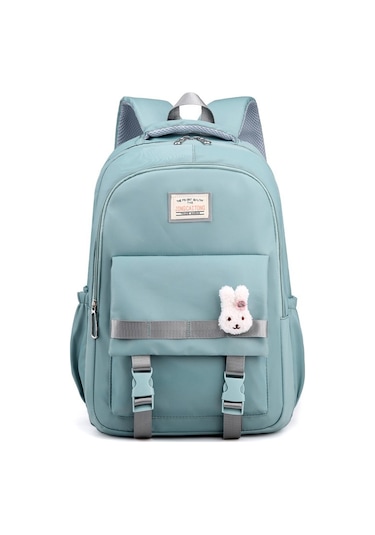 İlkokul Ve Ortaokul Öğrencileri İçin Şık Ve Dayanıklı Kolej Stili Sırt Çantası, Geniş Kapasiteli Okul Çantası, 3-6. Sınıflar İçin Ergonomik Tasarım MAvi