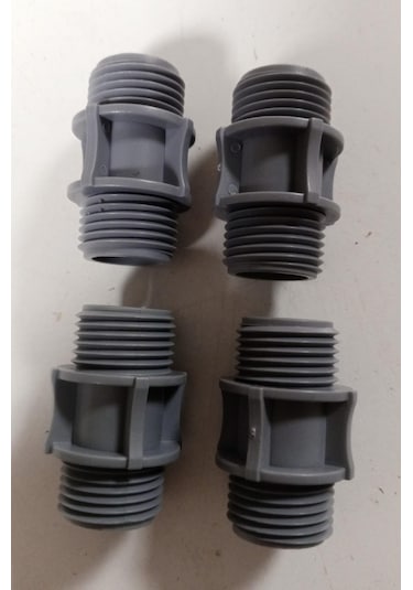 Plastik Dişli Bağlantı Aparatı Rekor 1/2 X 1/2 - 4 Adet