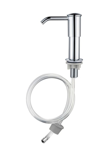 Xiaaokeji Mutfak Lavabosu İçin Sabunluk Ve Uzatma Borusu Seti Gümüş