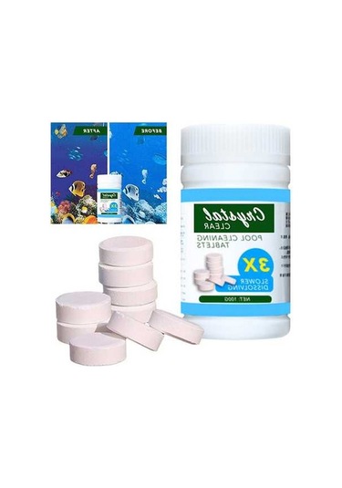 Pazly Yüzme Havuzu Temizleme Şamandırası - 100 Tabletli Klor Dağıtıcı Seti Küçük Boyutlu