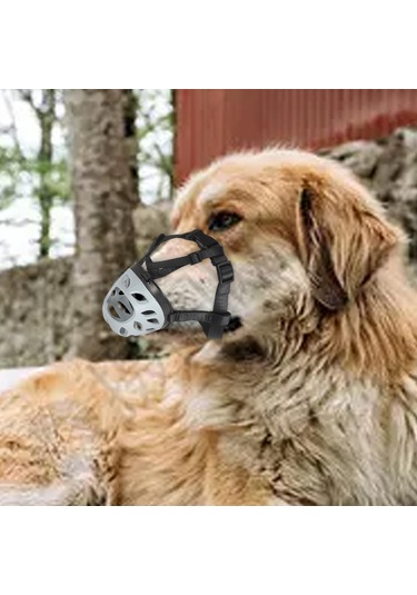 Homyl Köpek Ayarlanabilir Sapanlar Için Namlu Maske 6cmx22cm
