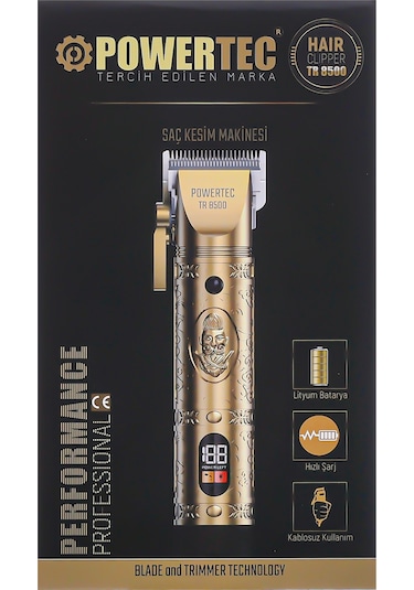 Powertec TR-8500 Saç Sakal Tıraş Makinası