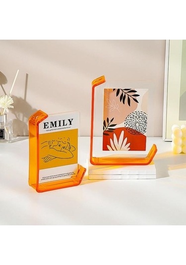 Novahub 6/7-inç Yüzen Akrilik Çerçeve, Kendin Yap, Çift Taraflı, Ev Ve Ofis Dekoru