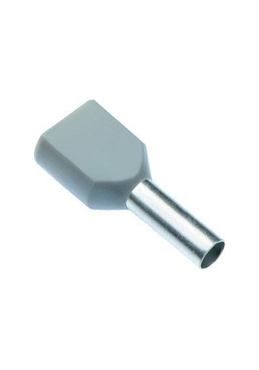 2.5mm İzoleli Çift Girişli Kablo Yüksükleri 250 Adet