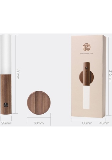 Soulader Şarj Edilebilir Dokunmatik Dokunma Sensörlü Işık Renk Değiştirir Vücut Şekilli Gece Lambası Kahverengi