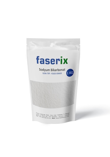 Sodyum Bikarbonat Şişecam İngiliz Karbonatı Gıda Tipi 1 Kg
