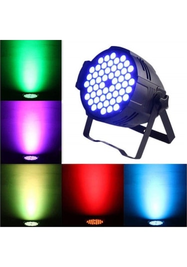 Quenlite 3x54 Watt Dmx Kontrol Rgb Led Par Işık Par-354x