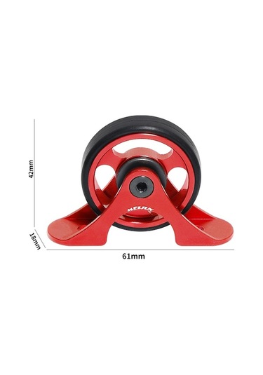 Pazly Katlanır Bisiklet Arka Çamurluk, Alüminyum, Kolay Tekerlek Ve Çamur Dişlili Pratik Katlama Aksesuar