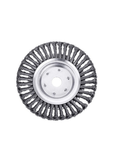 Pazly Tepsisi, Tel Tekerleği Makinesi Kafa İnç Çim Çelik Bükülmüş Boyut: Biçme Temizleme 8 Ek