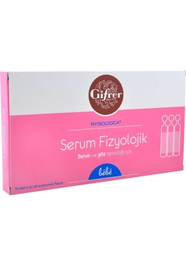 Gifrer Serum Fizyolojik 10 Flakon 5 ML