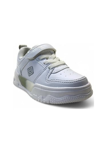 Pepino 1603 Hafif Bebek Işıklı Sneaker Beyaz