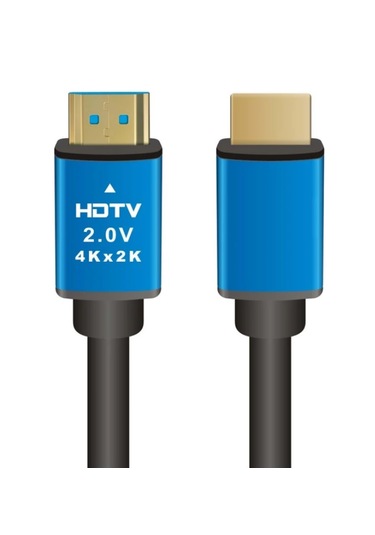 3 Metre Hdmı 2.0v Kablo 4k Ultra Hd 18 Gbps Altın Kaplama Hdmi