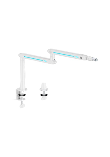 Npo Std191lw Elysium Profesyonel Rgb Işıklı Amortisörlü Yayıncı Stüdyo Mikrofon Kolu