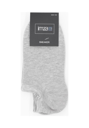 Gri Düz Pamuklu Suprem Sneaker Çorap 1060250151 Gri