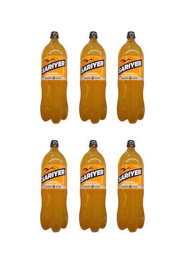 Sarıyer Portakal Aromalı Gazoz Şekersiz 1,5 Lt X 6 Adet
