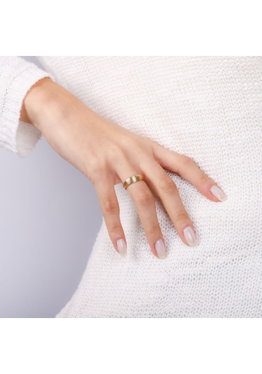 Sevilla Altın Yüzük 14K Golden Siens 465529315