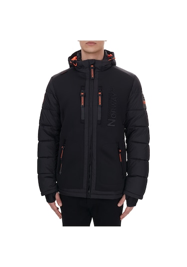 Norway Geographical Erkek Parka Beachwood (482474101) Siyah