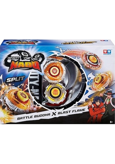 Oyuncakmatik Infinity Nado Battle Buddha ve Blast Flame Split Set