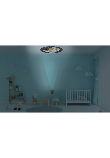 Petrix T2344 Projeksiyon Gece Lambası Çok Renkli