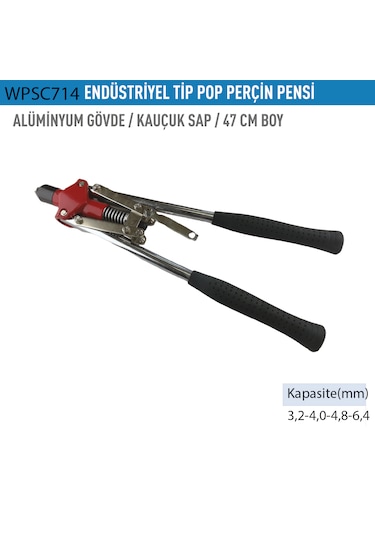 Wp Pro Endüstriyel Tip Pop Perçin Pesi Sc714
