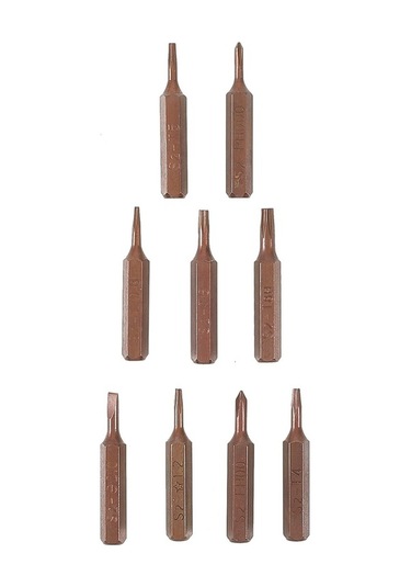 Dancemonkey Yüksek Kaliteli Bst927 Manyetik Kollu S2 Kalem Tornavida Seti 9 Parça