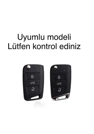 Volkswagen Polo T-roc T-cross Golf Passat Taigo Tiguan Uyumlu Anahtar Kılıfı Susta Lı Model Yeni