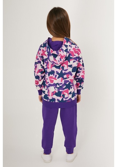 Rolypoly Stars Mor Kız Çocuk Eşofman Takımı Mor