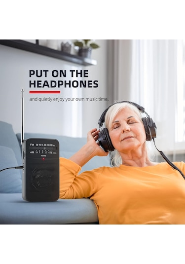 Hobimtek HT-263 Taşınabilir Am/Fm Pilli Radyo