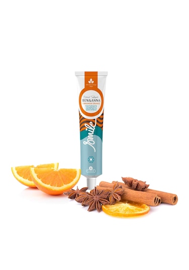 Ben & Anna Tarçın Ve Portakal Aromalı Diş Macunu Çürük Önleyici