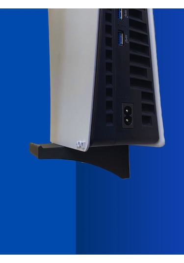 Playstation 5 Slim Duvar Askı Aparatı / Ps5 Slim Duvar Standı Siyah