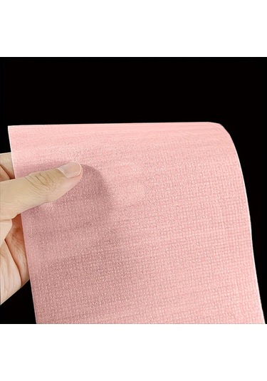 Elmpaly Pembe Saç Rengi Kağıdı - Canlı Renk Ve Kolay Kullanım İçin Salon Kalitesi Ayrım Şeritleri Pembe