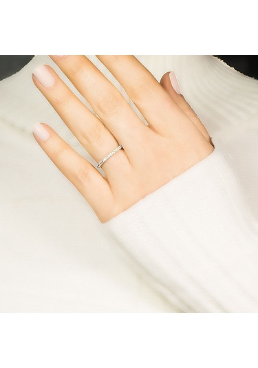 Sirius F Renk 0,52 Karat Pırlanta Tamtur Yüzük 0808R0002