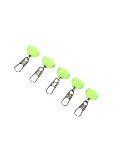 Kangvka Deniz Balıkçılığı Akıcı Bağlantı Aleti - 360 Döner Paslanmaz Çelik Somun Tipi Akıllı Takım Eşyası Yeşil Küçük T