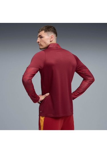 Puma Galatasaray Erkek Antrenman Fermuarlı Üst 782887 03 KIrmızı
