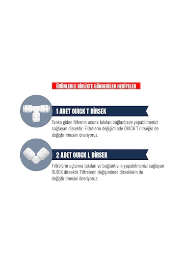 Su Arıtma Filtresi – Post Karbon Tatlandırıcı Filtre Tüm Cihazlarla Uyumlu