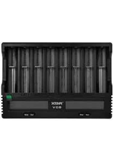 Xtar Vc8 -taşınabilir Çoklu Li-ion Pil Şarj Cihazı - 8li