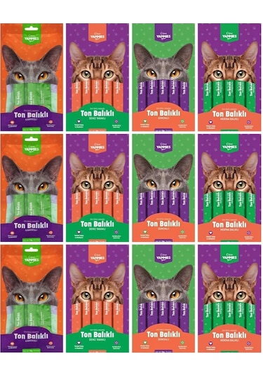 Kiwi Pets Sıvı Kedi Ödül Maması 15 Gr 60 Adet
