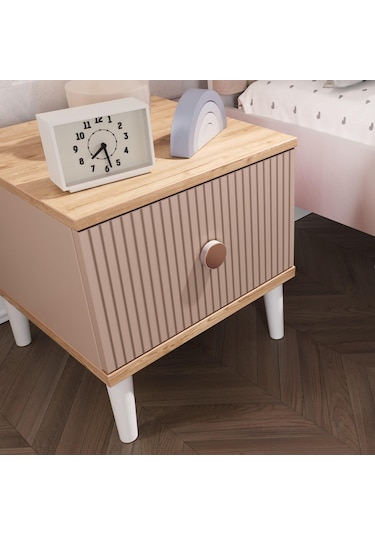 Meltem Kids Fiona Pembe Genç Odası Komodin