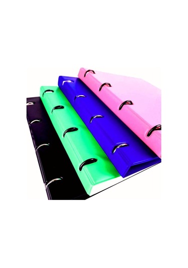Önder Raınbow Colors 4 Halkalı Pvc Lacivert  122-06