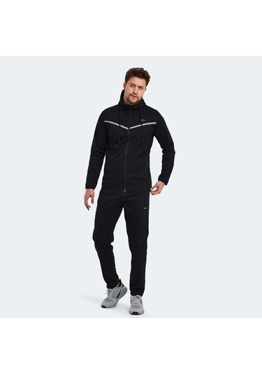 Slazenger ORKA IN Erkek Eşofman Takımı Siyah