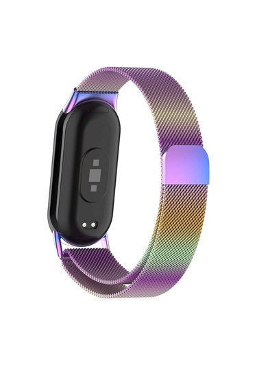 Biriva Home Xiaomi Smart Band 8 Krd-01 Metal Kordon-gümüş