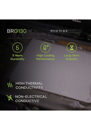 Buzrise Brg-170 10gr Yüksek Performanslı Termal Macun 17w/m.k