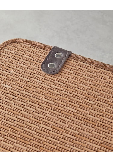 English Home Gina Bambu Saklama Kutusu Açık Kahveren 33x23x20 Cm