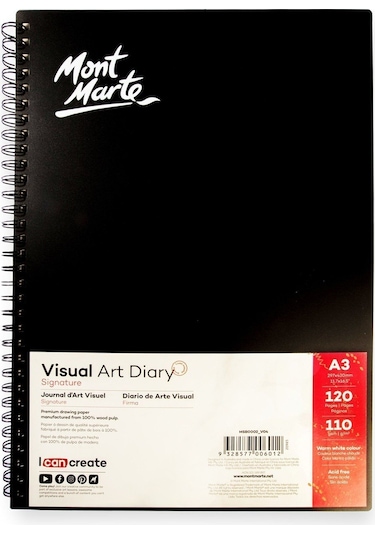 Mm Sanat Günlüğü Signature A3 120sayfa 110gr