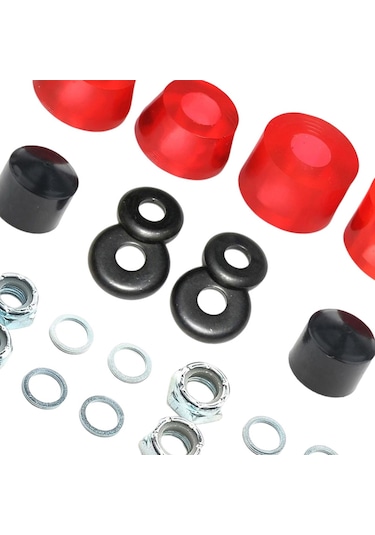 Homyl Kaykay Kamyon Burçları Kiti Açık-kırmızı-11-mm Açık Kırmızı Çok Renkli